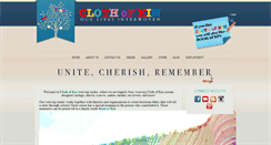 Desktop Screenshot of clothofkin.com